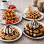 Wafflemeister Belgian Waffles 90g Frozen Sweet Breakfast Snacks (Box of 28 Packs)