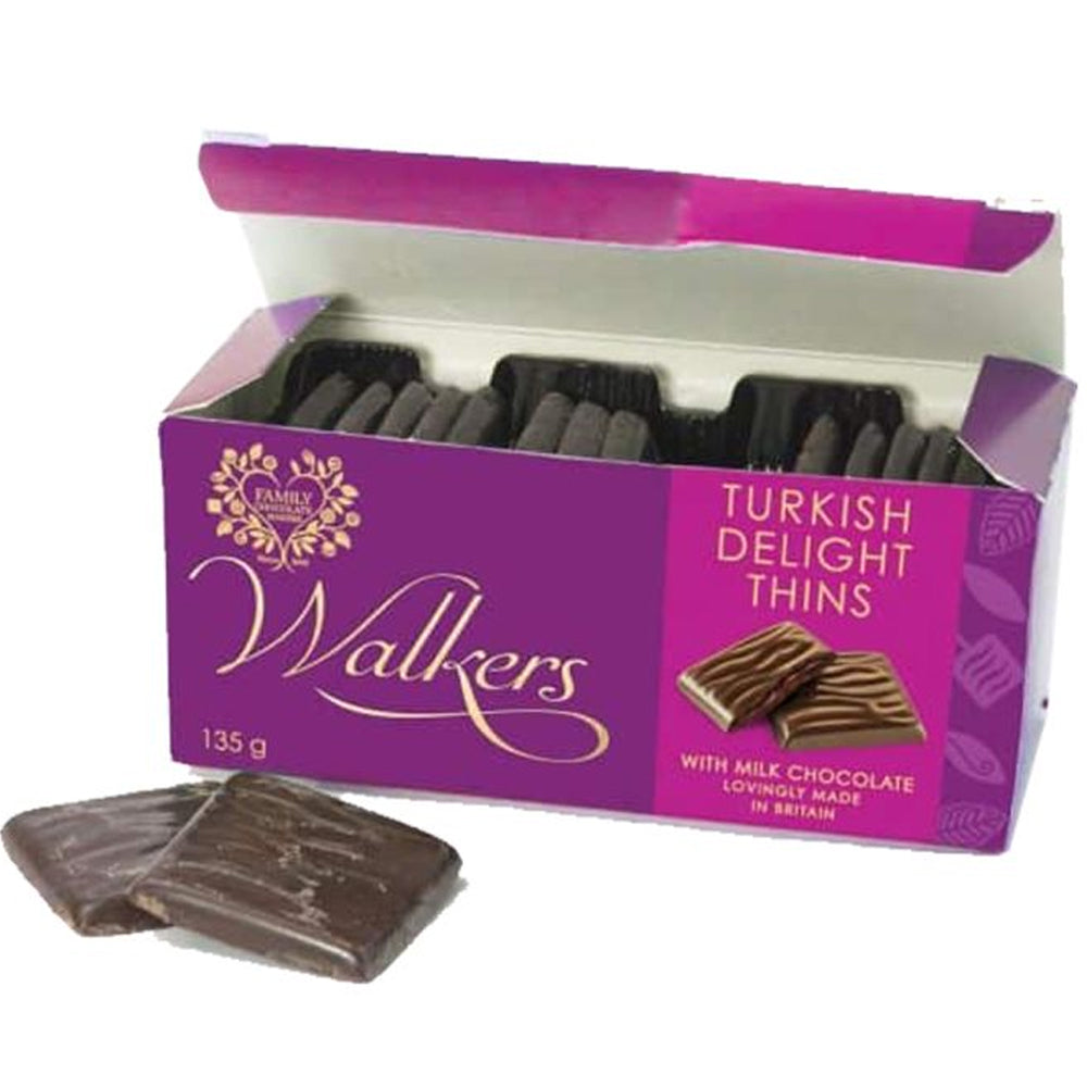 Walkers After Dinner Turkish Delight Thins 180g