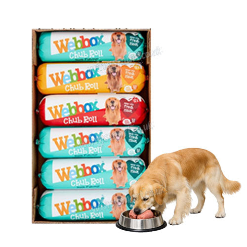 Webbox Chub Roll Chicken Flavour Dog Food 720g
