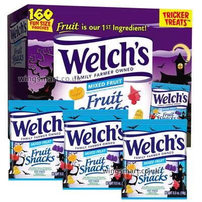 Welch's Halloween Fruit Snacks Mixed Fruit 160 Pouches