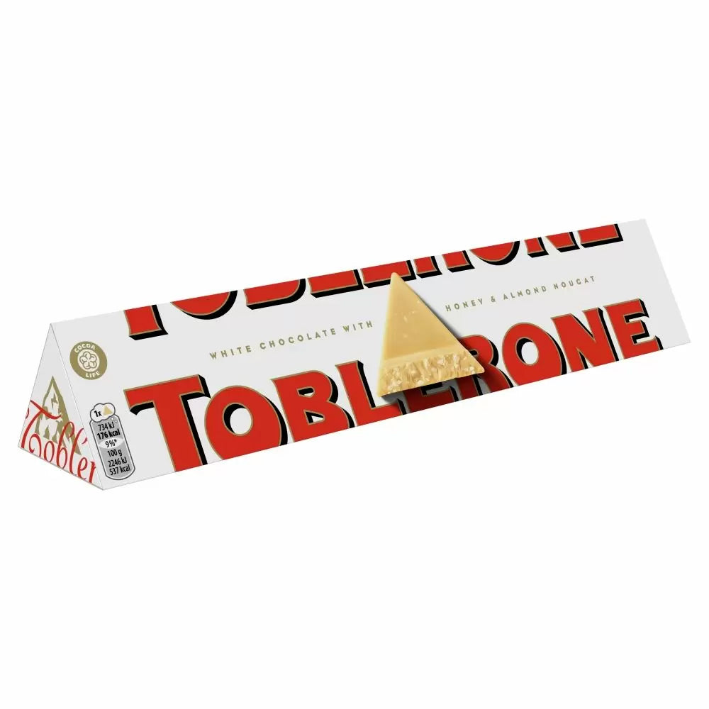 Toblerone White Chocolate Large Bar 360g - WingsMart