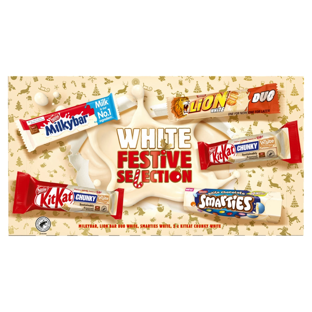 Nestle White Festive Chocolate Selection Box 201g