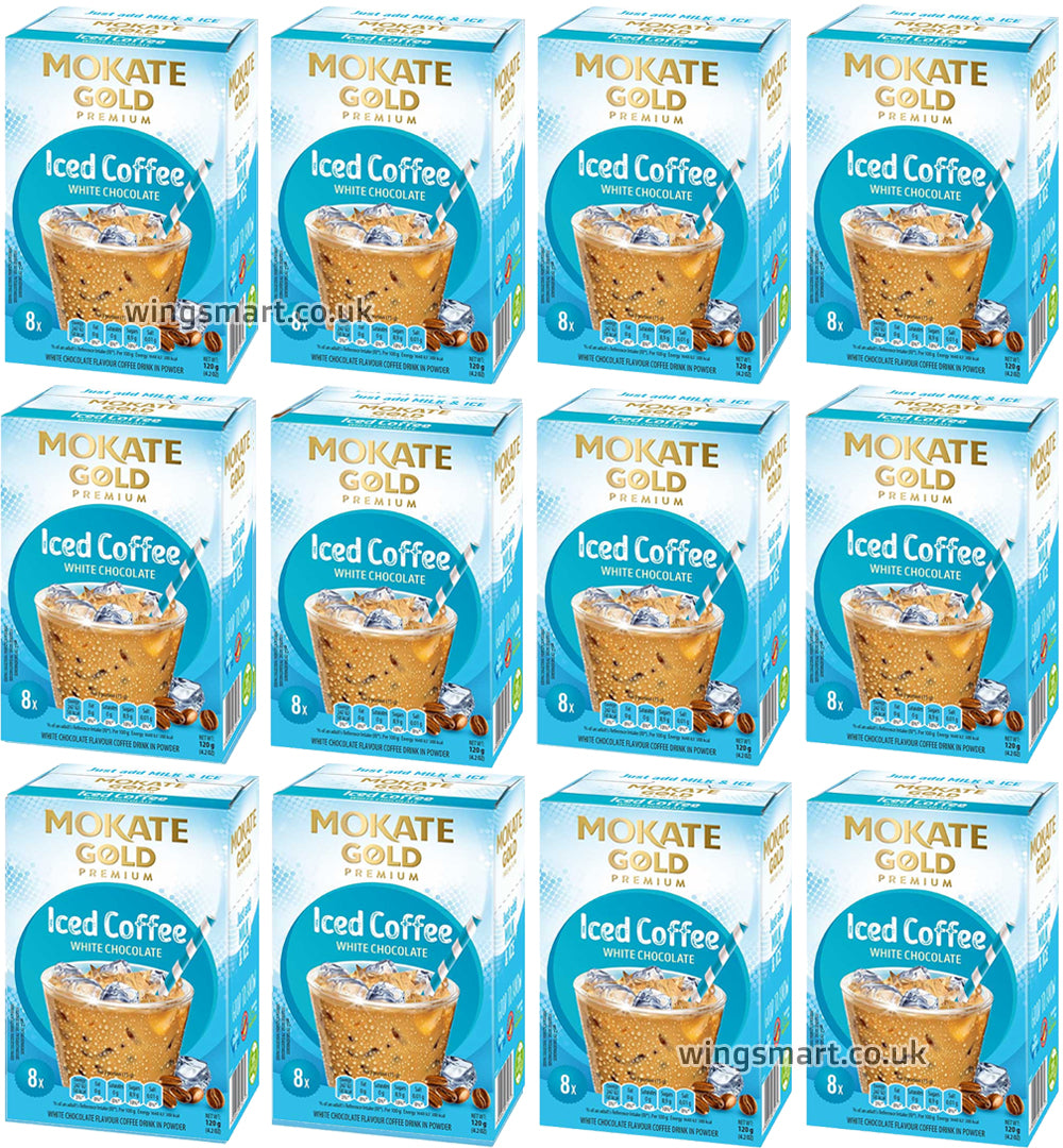 Mokate Gold Iced Coffee Drink Mocha Flavor 120g | 6 & 12 Box Options