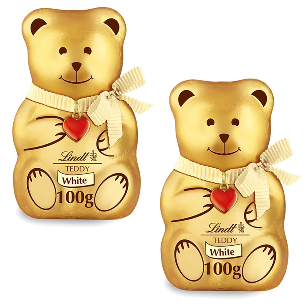 Lindt Teddy Christmas White Chocolate 100g (02,03 & 05)