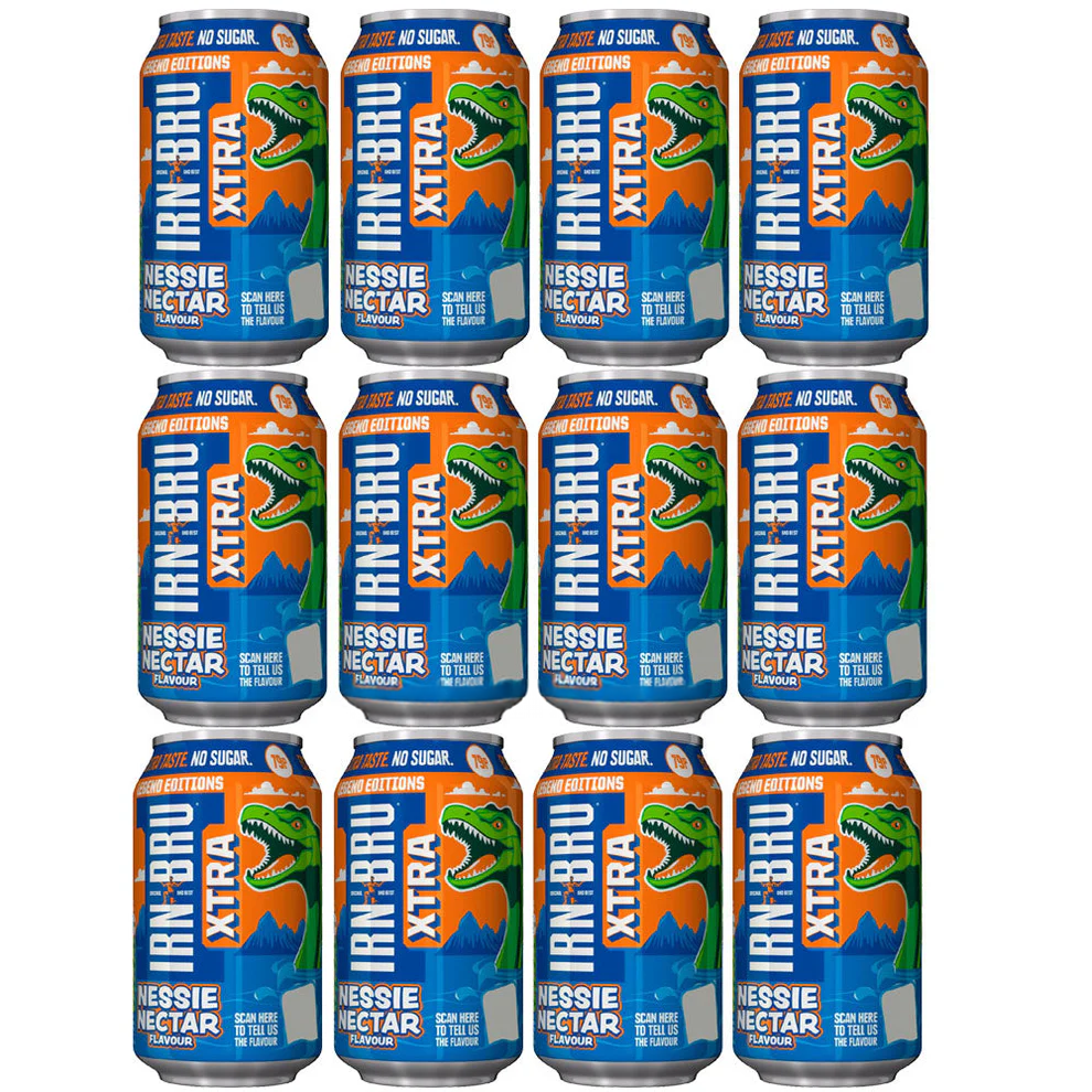 Irn-Bru Xtra Flavoured Drink 330ml