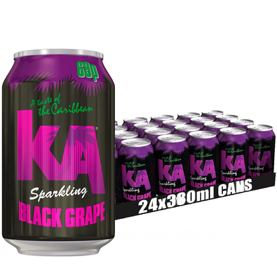 KA Sparkling Black Grape 330ml (12 & 24 Cans)