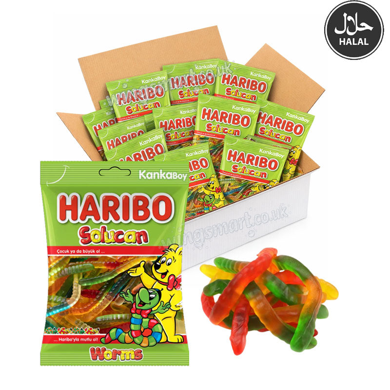 Haribo Halal Jelly Sweets 80g - Yummy Varieties