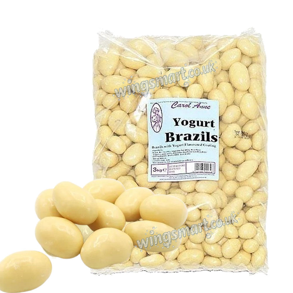 Carol Anne Yogurt Coated Assorted Selection Brazils, Honeycomb, Raisins & Peanuts