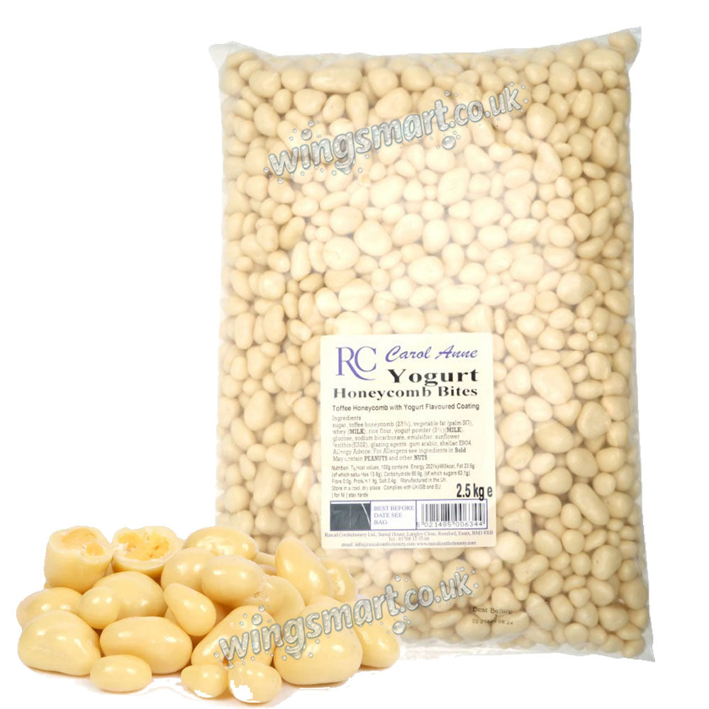 Carol Anne Yogurt Coated Assorted Selection Brazils, Honeycomb, Raisins & Peanuts