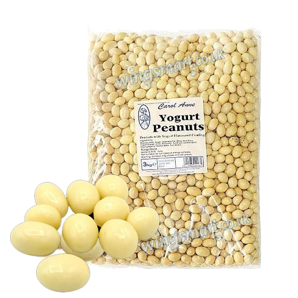 Carol Anne Yogurt Coated Assorted Selection Brazils, Honeycomb, Raisins & Peanuts