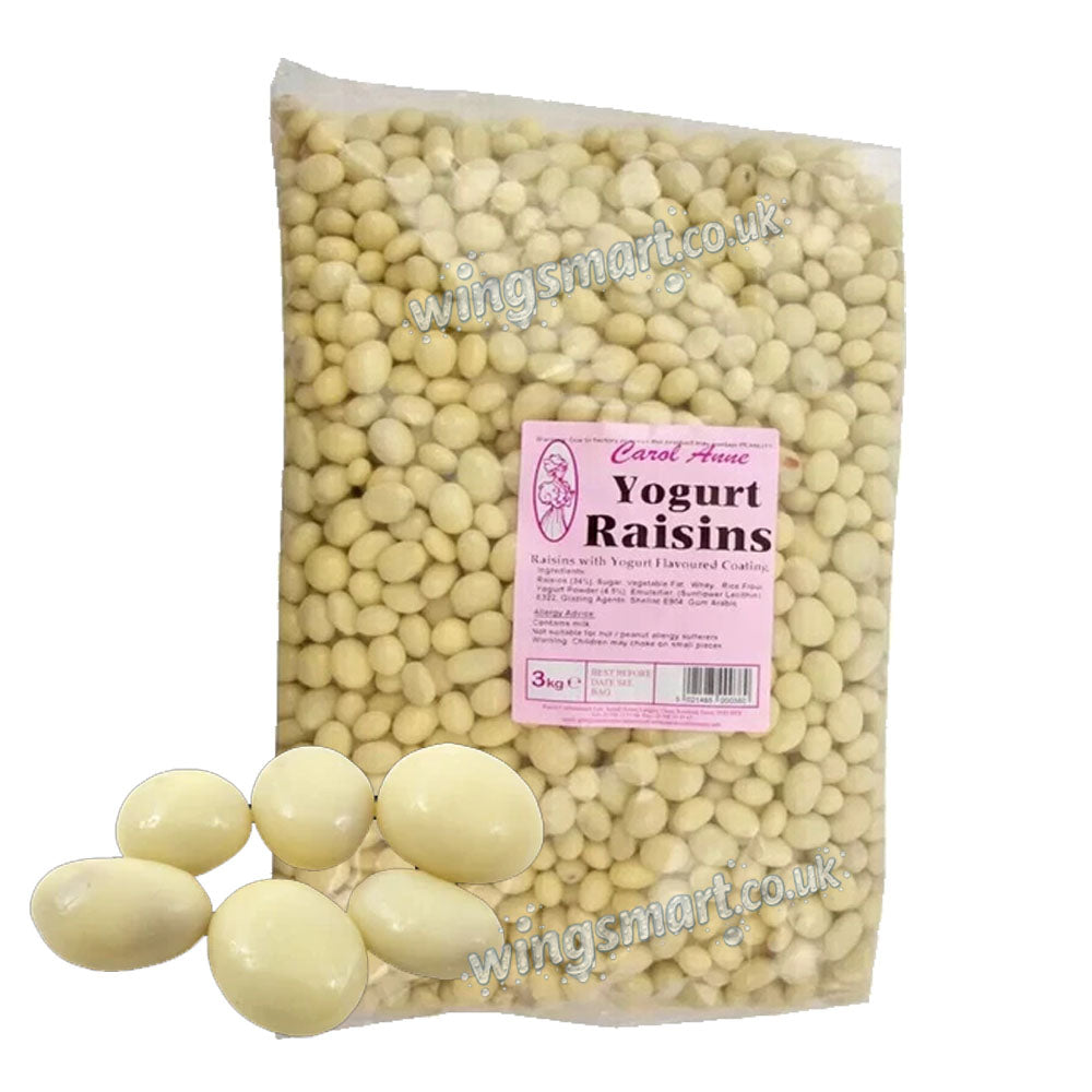 Carol Anne Yogurt Coated Assorted Selection Brazils, Honeycomb, Raisins & Peanuts