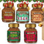 5 x Mixed Beanies Christmas Flavoured Coffee Low Calorie Jars 50g - WingsMart