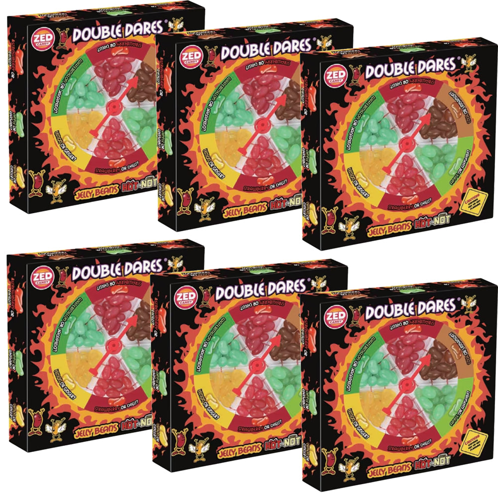 Zed Candy Double Dares Hot or Not Jelly Bean Game 6 x 100g