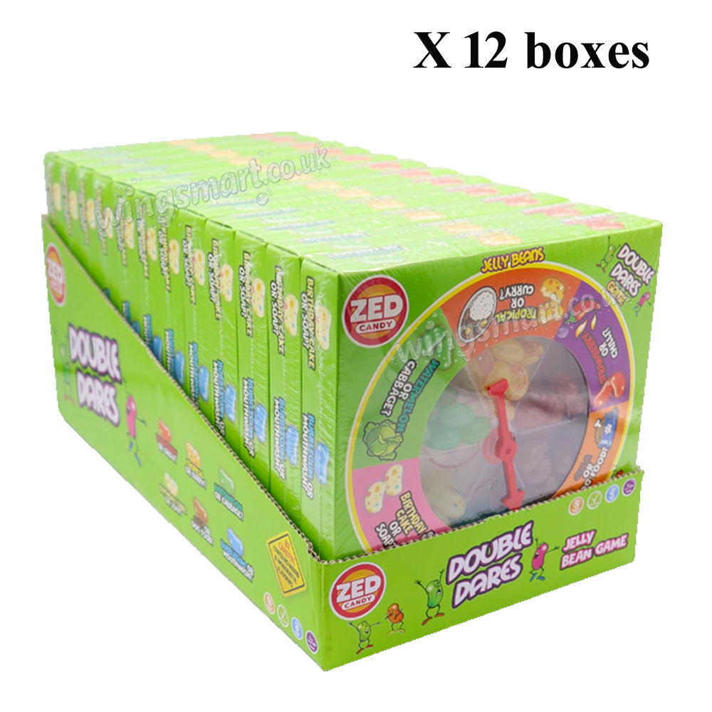 Zed Candy Double Dares Jelly Beans Novelty Game Gift Box with Sweets 100g