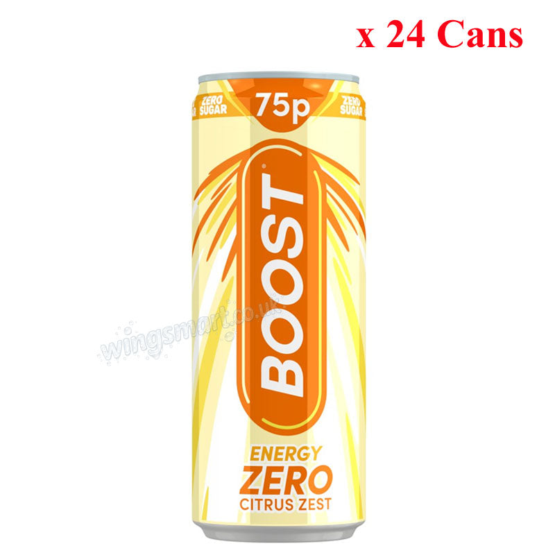 Boost 250ml Energy Drinks Mixed Case PMP – Regular & Sugar Free Options