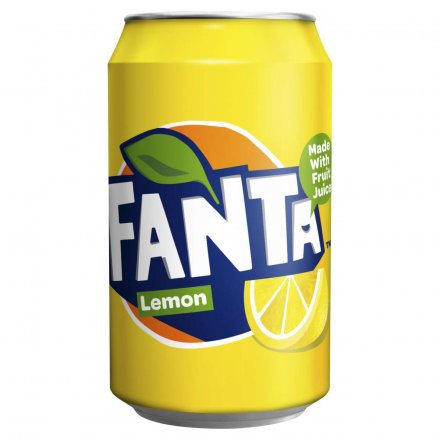 Fanta Lemon Cans 24 x 330ml - WingsMart