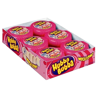 Hubba Bubba Fancy Fruit Bubblegum Mega Long Tape 12 x 56g - WingsMart