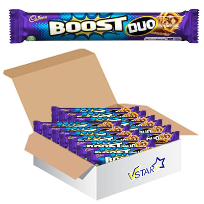 Cadbury Boost Duo Chocolate Bar 32 x 63g - Full Box - WingsMart