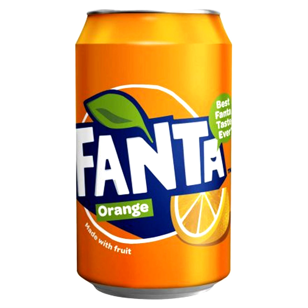 Fanta Orange Cans 24 x 330ml - WingsMart